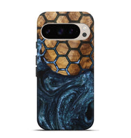 Pixel 9 Pro Wood+Resin Live Edge Phone Case - Crystal (Pattern, 715841)