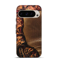 Pixel 9 Pro Wood+Resin Live Edge Phone Case - Palmer (Red, 715925)