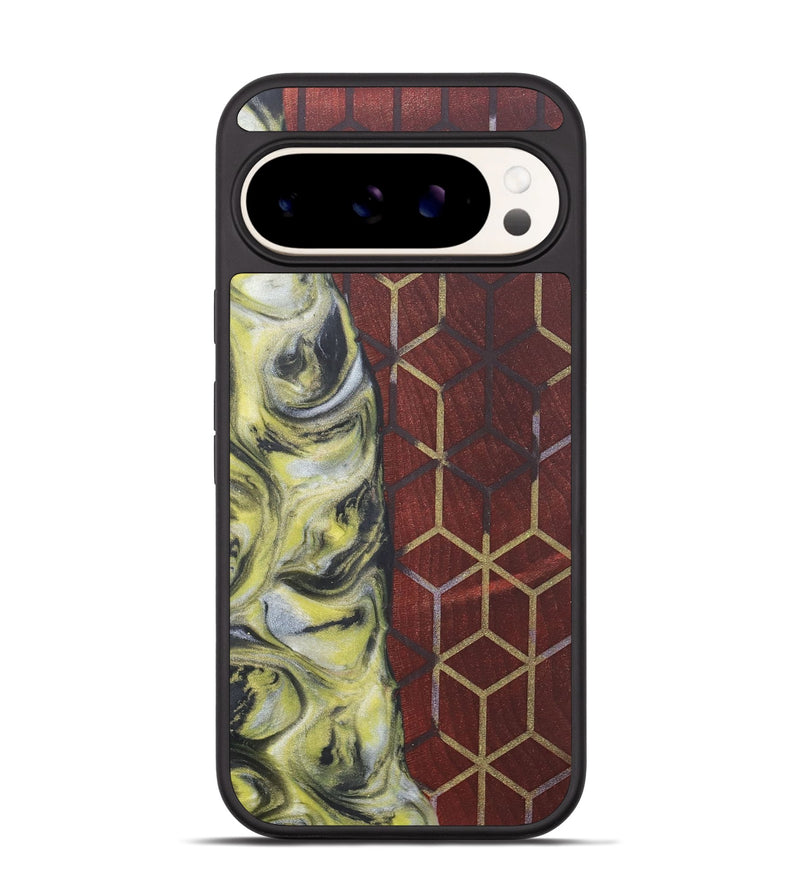 Pixel 9 Pro Wood+Resin Phone Case - Kenny (Pattern, 715957)