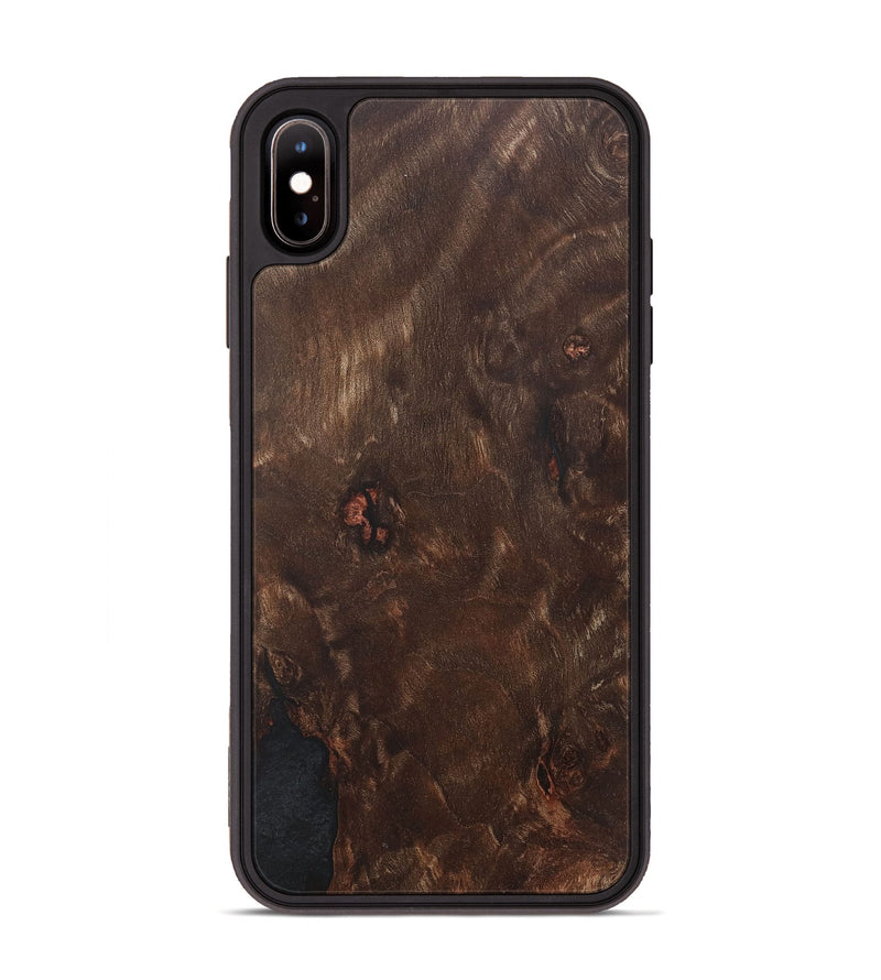 iPhone Xs Max Wood+Resin Phone Case - Dan (Wood Burl, 716062)