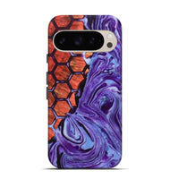 Pixel 9 Pro Wood+Resin Live Edge Phone Case - Gina (Pattern, 716098)