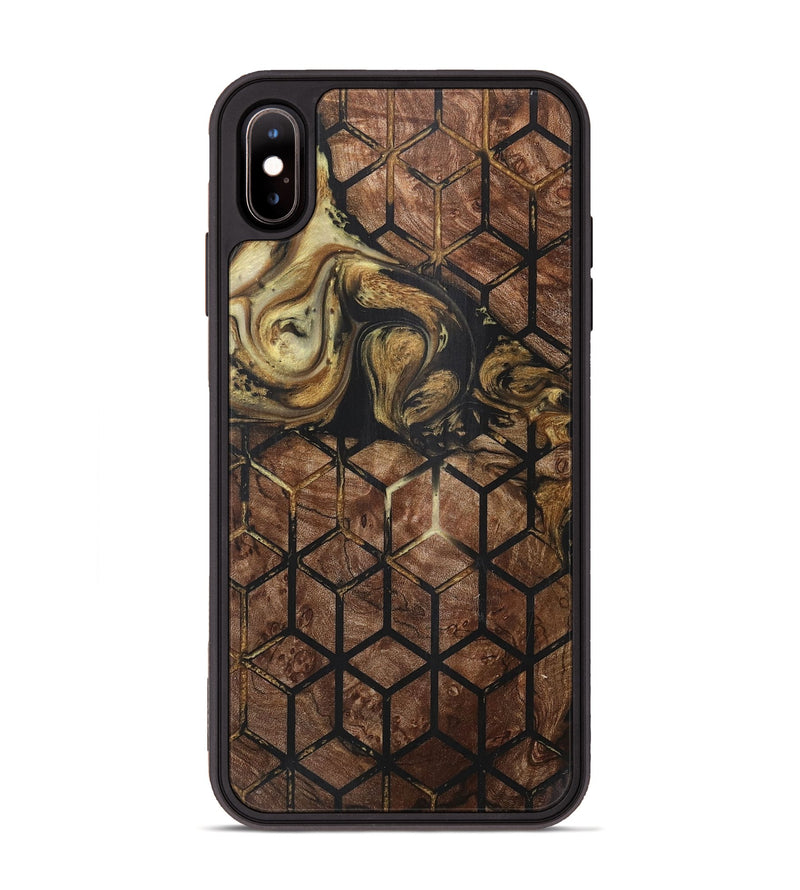 iPhone Xs Max Wood+Resin Phone Case - Lyla (Pattern, 716155)