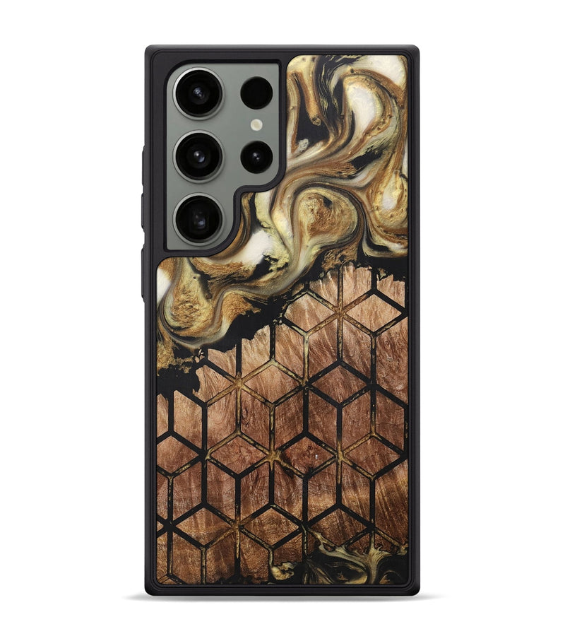 Galaxy S24 Ultra Wood+Resin Phone Case - Kane (Pattern, 716158)