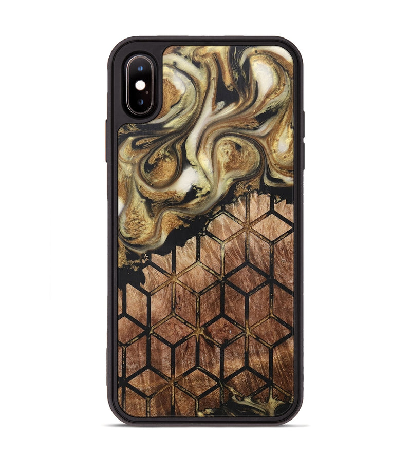 iPhone Xs Max Wood+Resin Phone Case - Kane (Pattern, 716158)