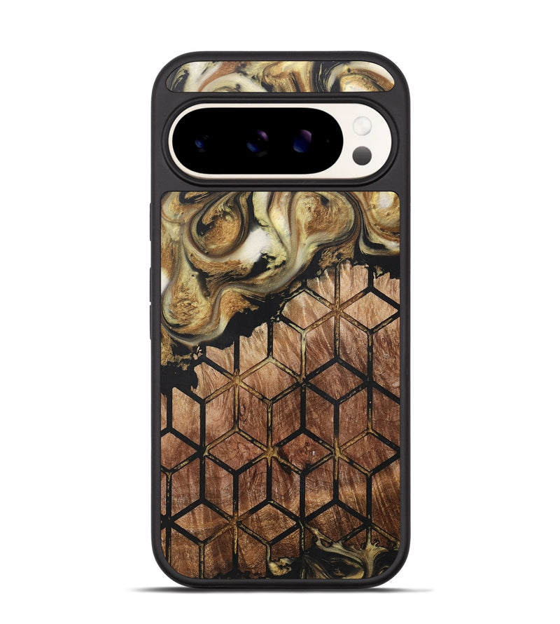 Pixel 9 Pro Wood+Resin Phone Case - Kane (Pattern, 716158)