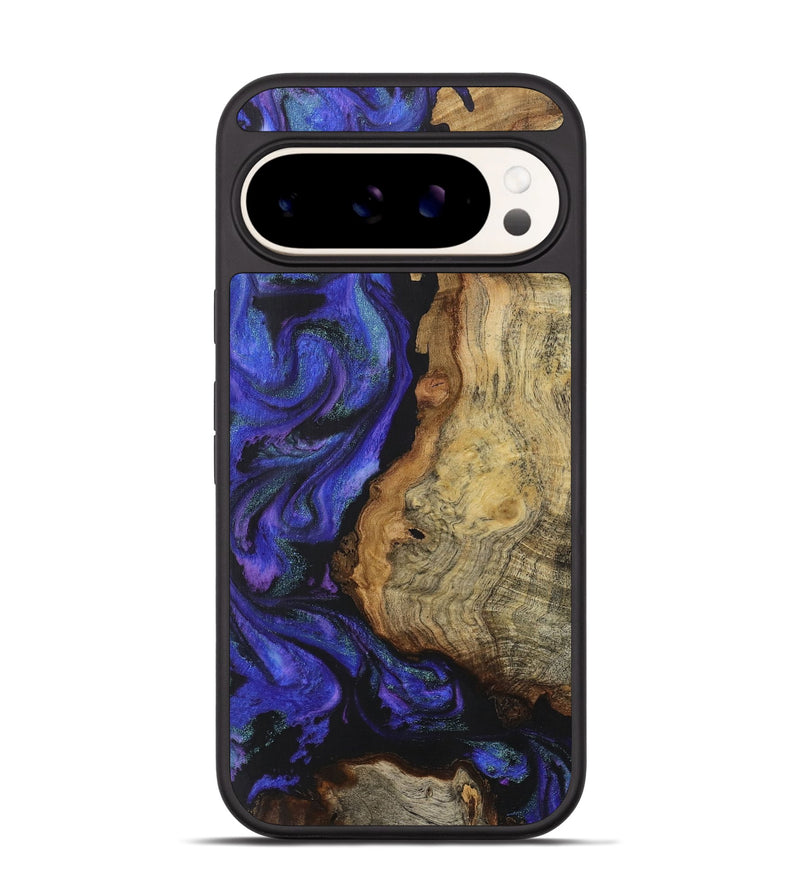 Pixel 9 Pro Wood+Resin Phone Case - Malaysia (Purple, 716291)