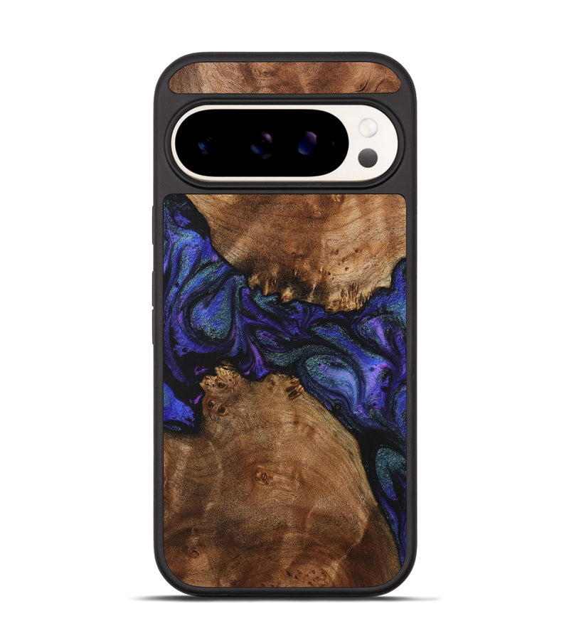 Pixel 9 Wood+Resin Phone Case - Heath (Purple, 716294)