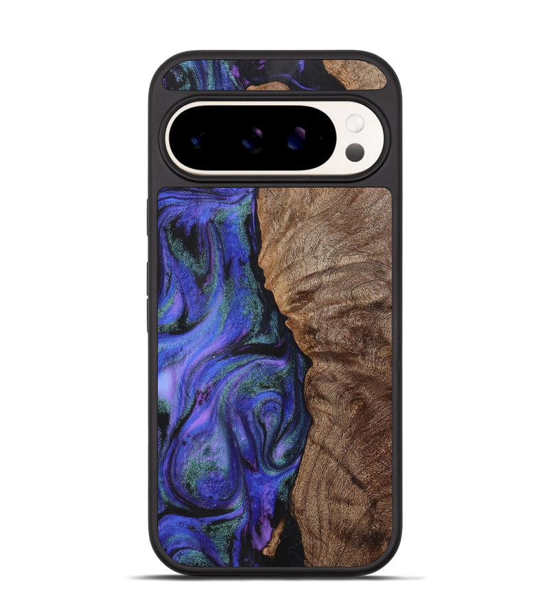 Pixel 9 Pro Wood+Resin Phone Case - Dalton (Purple, 716310)