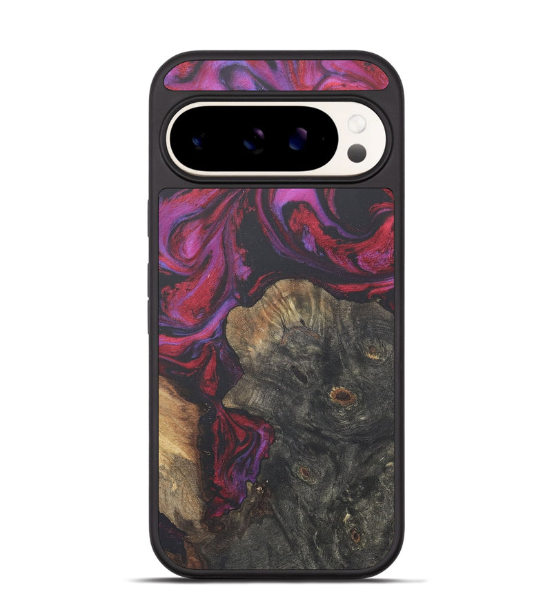 Pixel 9 Pro Wood+Resin Phone Case - Dorothy (Red, 716458)