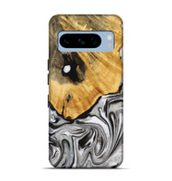 Pixel 8 Pro Wood+Resin Live Edge Phone Case - Cairo (Black & White, 716479)