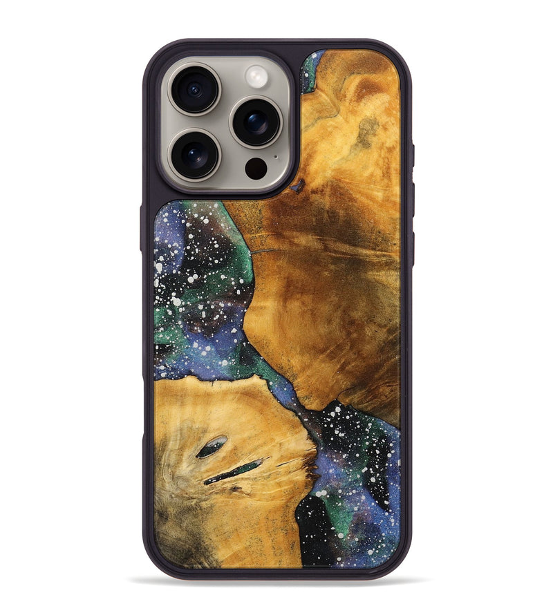 iPhone 16 Pro Max Wood+Resin Phone Case - Bryson (Cosmos, 716635)