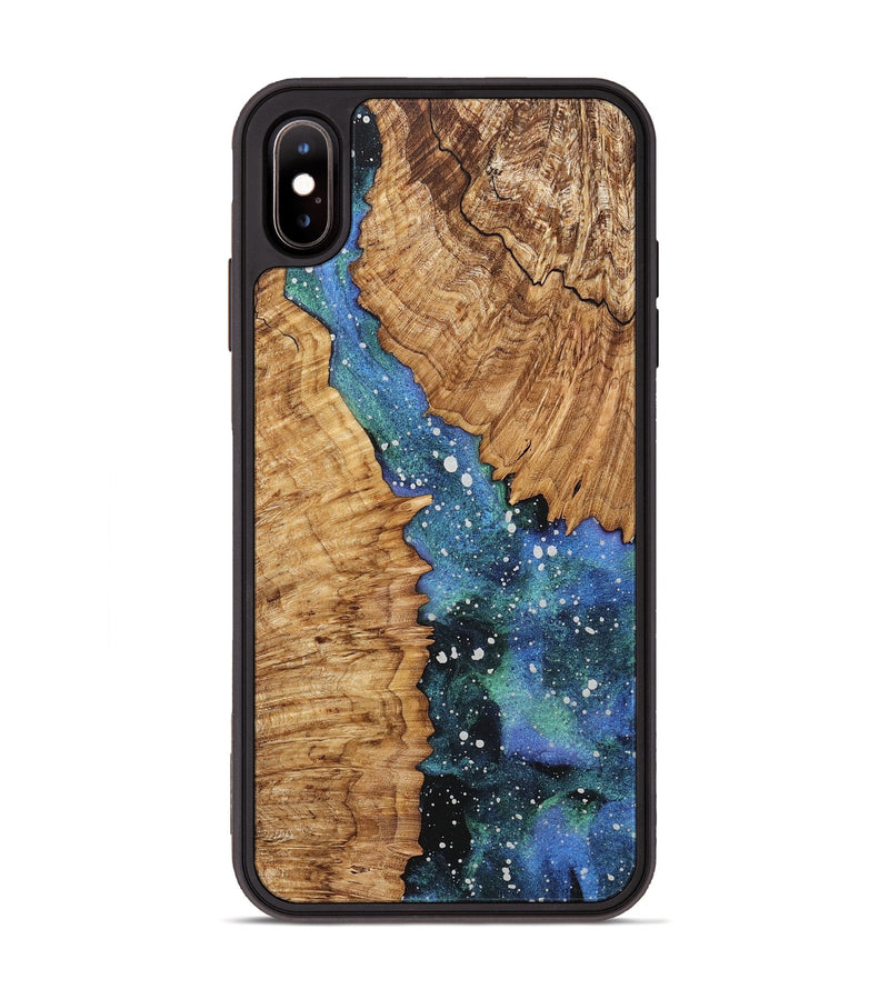 iPhone Xs Max Wood+Resin Phone Case - Sherri (Cosmos, 716640)