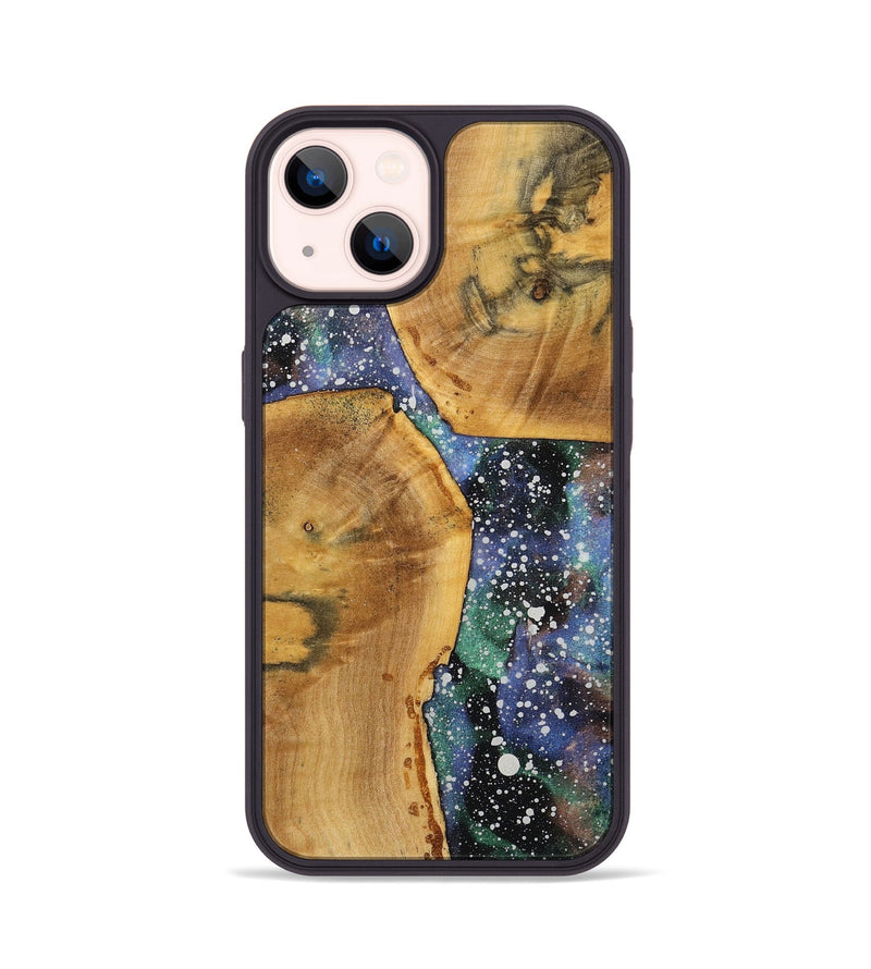 iPhone 14 Wood+Resin Phone Case - Wilson (Cosmos, 716651)