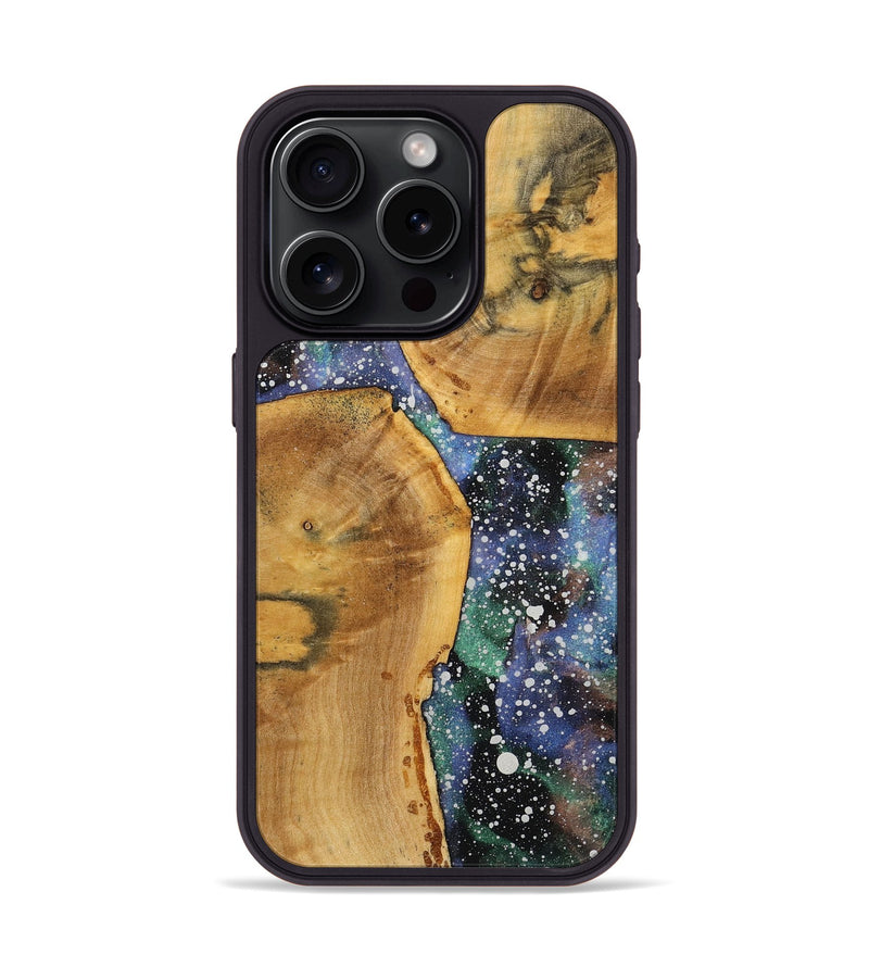 iPhone 15 Pro Wood+Resin Phone Case - Wilson (Cosmos, 716651)