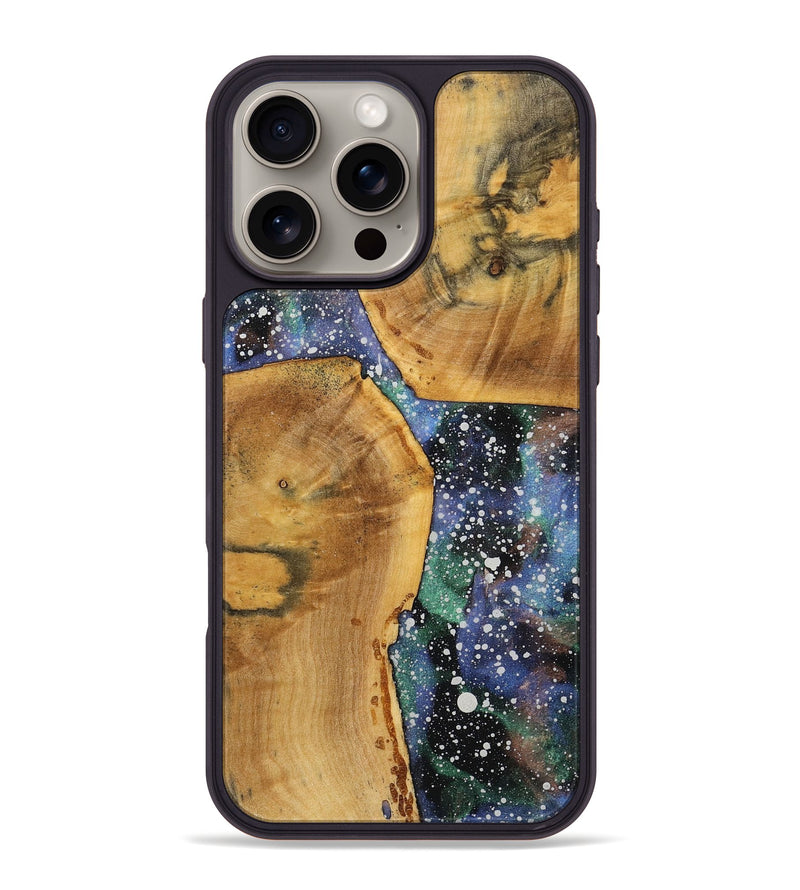 iPhone 16 Pro Max Wood+Resin Phone Case - Wilson (Cosmos, 716651)