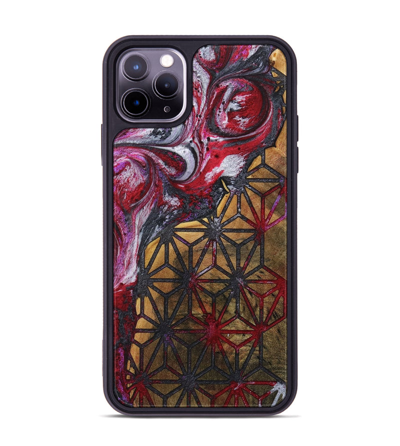 iPhone 11 Pro Max Wood+Resin Phone Case - Diane (Pattern, 716732)