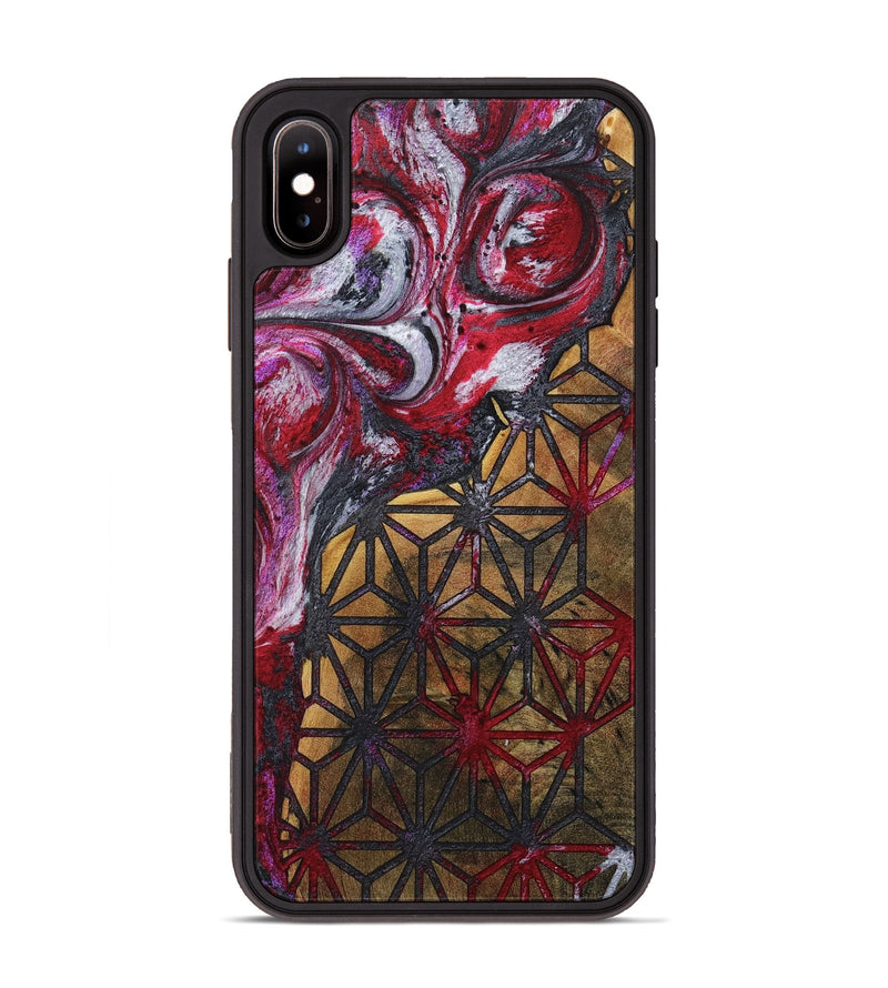 iPhone Xs Max Wood+Resin Phone Case - Diane (Pattern, 716732)