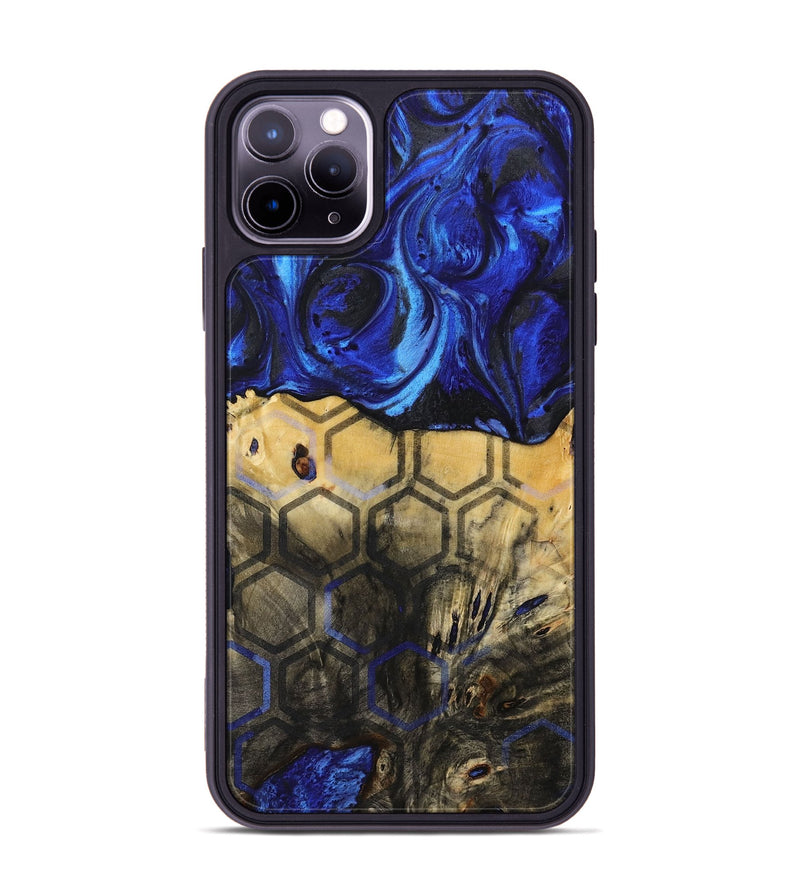 iPhone 11 Pro Max Wood+Resin Phone Case - Ezekiel (Pattern, 716738)