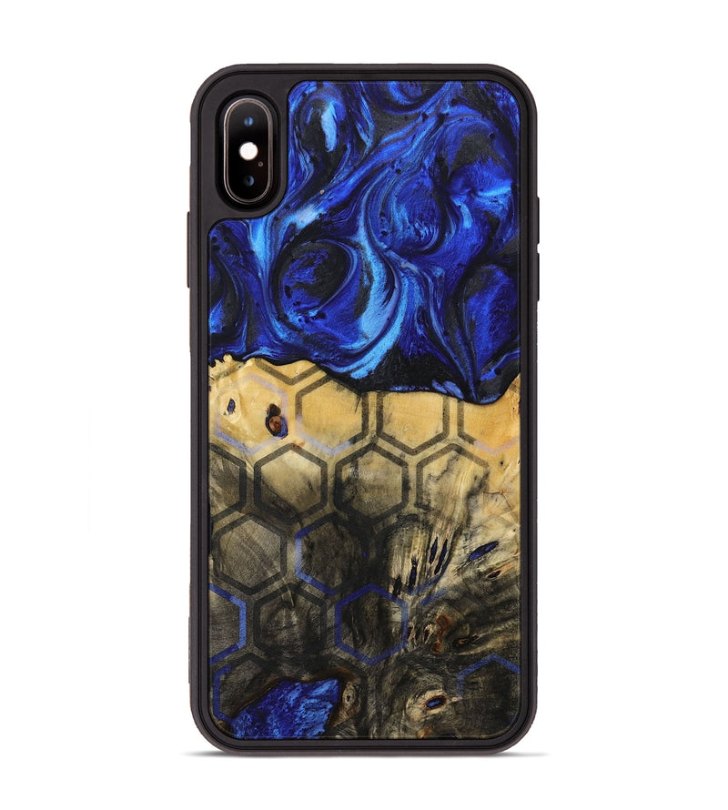 iPhone Xs Max Wood+Resin Phone Case - Ezekiel (Pattern, 716738)