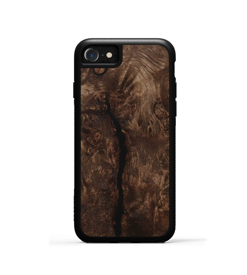 iPhone SE Wood+Resin Phone Case - Lottie (Wood Burl, 716777)