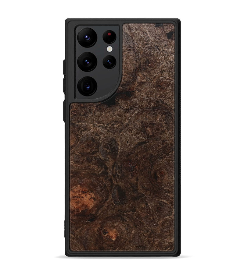 Galaxy S22 Ultra Wood+Resin Phone Case - Marcus (Wood Burl, 716786)