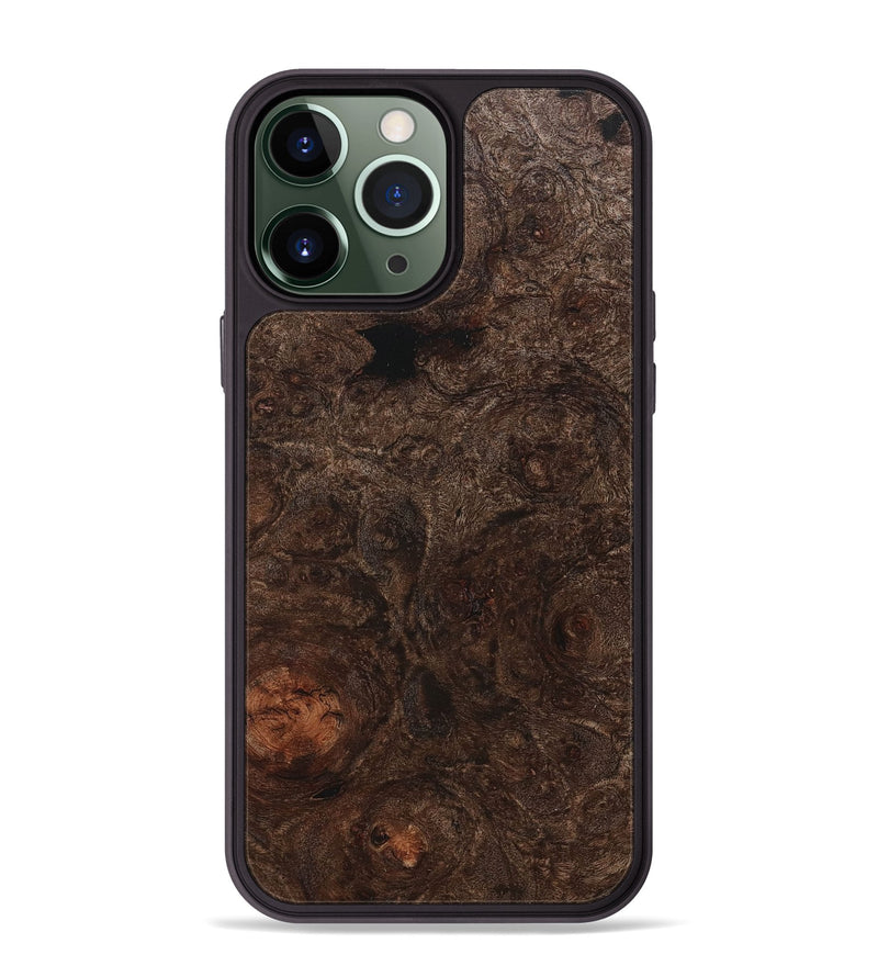 iPhone 13 Pro Max Wood+Resin Phone Case - Marcus (Wood Burl, 716786)