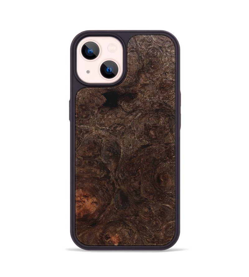 iPhone 14 Wood+Resin Phone Case - Marcus (Wood Burl, 716786)