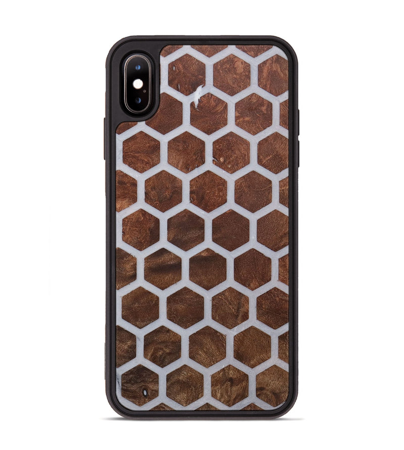 iPhone Xs Max Wood+Resin Phone Case - Kassandra (Pattern, 716924)