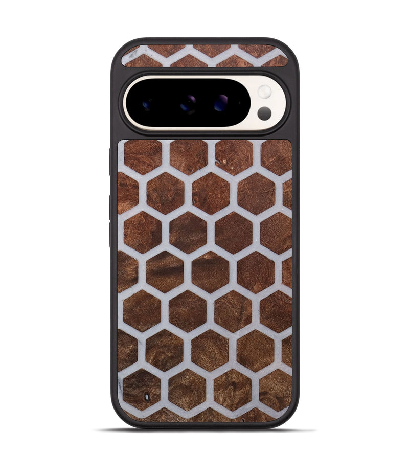 Pixel 9 Pro Wood+Resin Phone Case - Kassandra (Pattern, 716924)