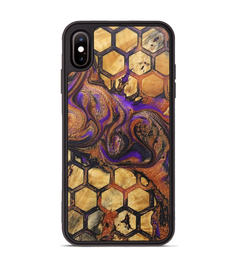 iPhone Xs Max Wood+Resin Phone Case - Clarence (Pattern, 716927)