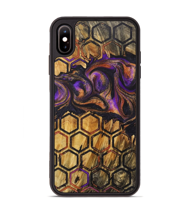 iPhone Xs Max Wood+Resin Phone Case - Tyrese (Pattern, 716928)