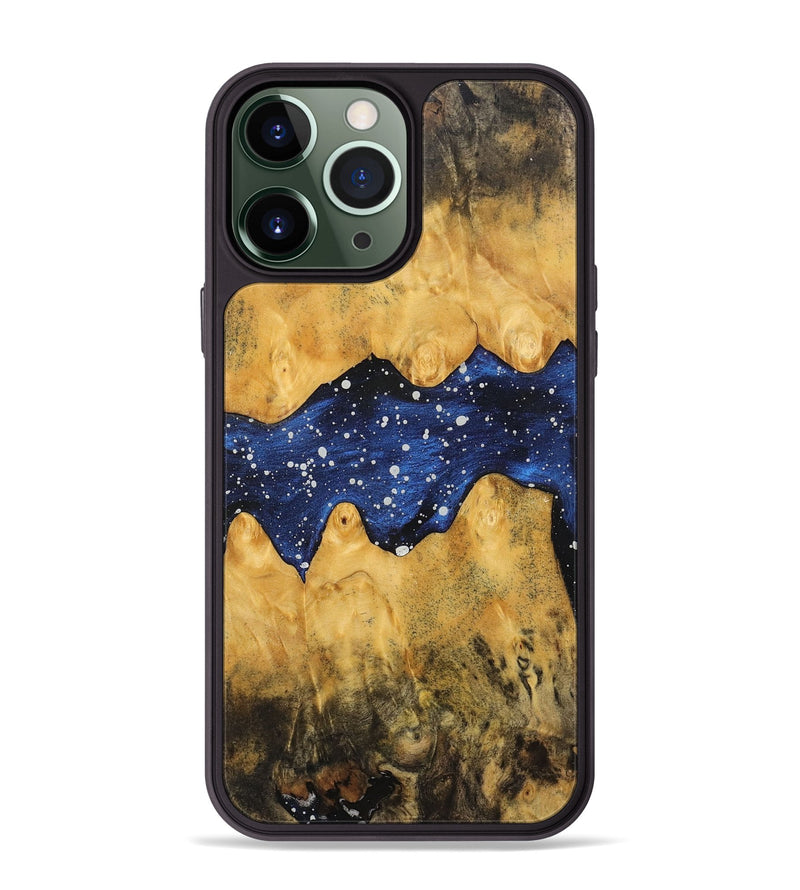 iPhone 13 Pro Max Wood+Resin Phone Case - Jimmy (Cosmos, 716986)