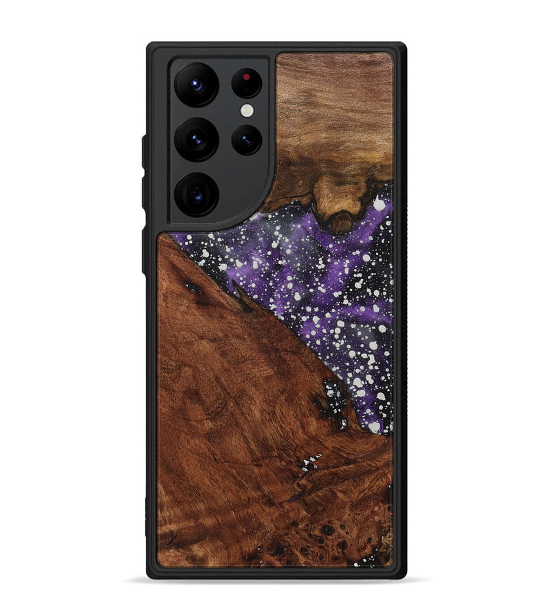 Galaxy S22 Ultra Wood+Resin Phone Case - Arabella (Cosmos, 717001)