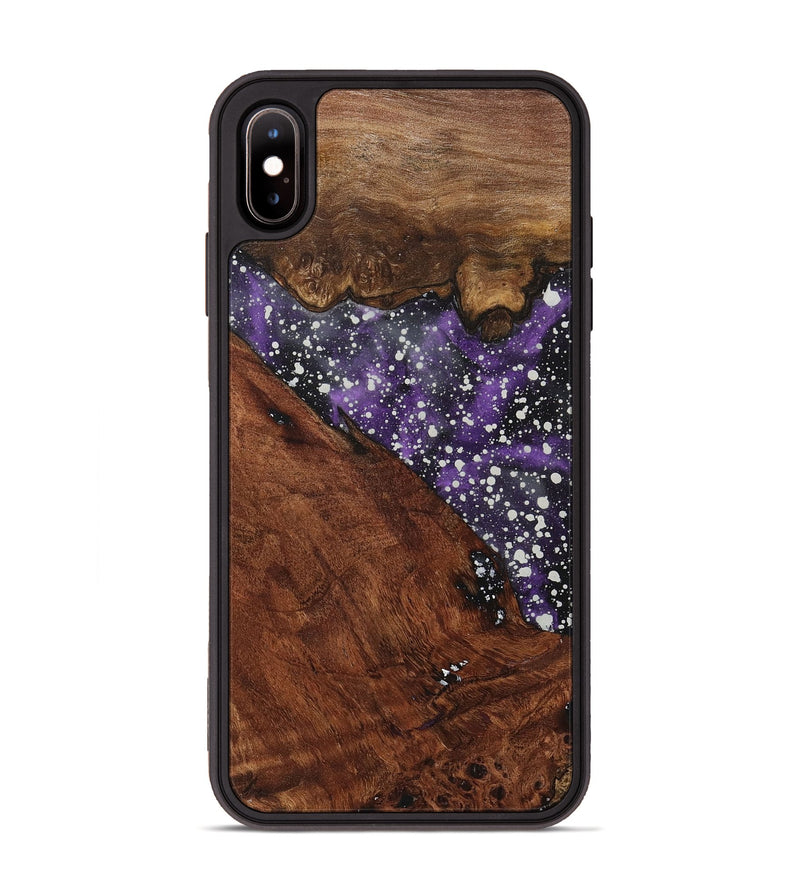 iPhone Xs Max Wood+Resin Phone Case - Arabella (Cosmos, 717001)