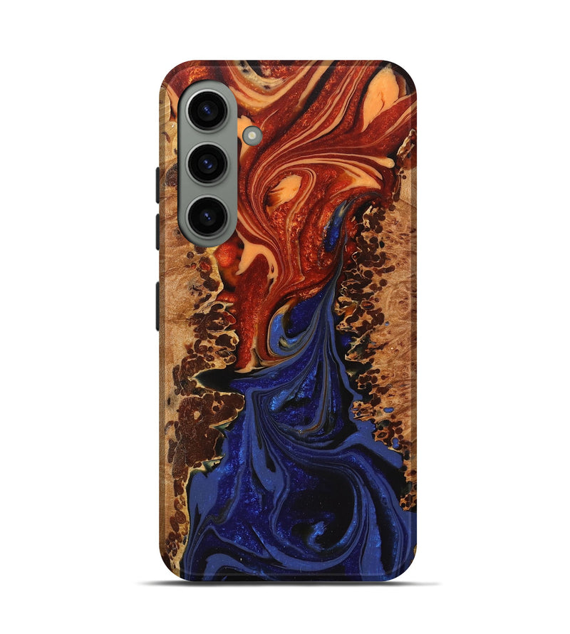 Galaxy S24 Wood+Resin Live Edge Phone Case - Ross (Ombre, 717041)