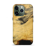 iPhone 13 Pro Wood+Resin Live Edge Phone Case - Latasha (Wood Burl, 717235)