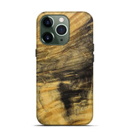 iPhone 13 Pro Wood+Resin Live Edge Phone Case - Jay (Wood Burl, 717236)