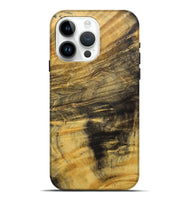 iPhone 15 Pro Max Wood+Resin Live Edge Phone Case - Jay (Wood Burl, 717236)