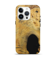 iPhone 15 Pro Wood+Resin Live Edge Phone Case - Karina (Wood Burl, 717240)