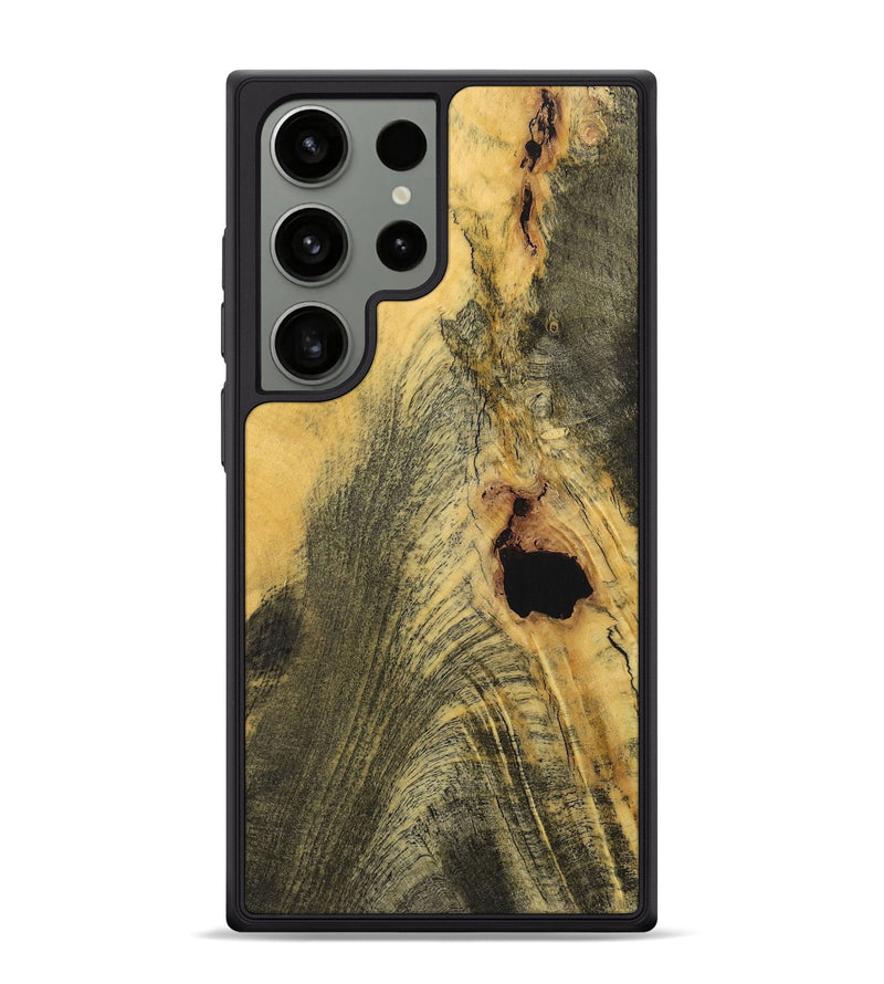 Galaxy S24 Ultra Wood+Resin Phone Case - Curtis (Wood Burl, 717309)