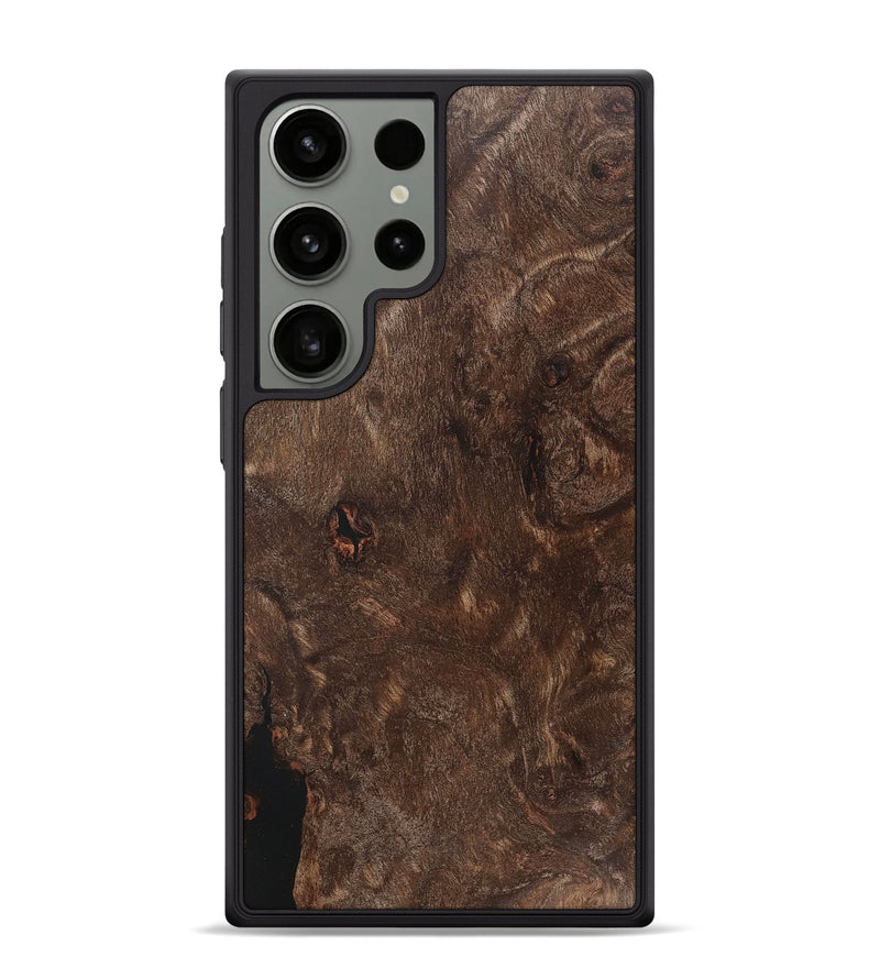 Galaxy S24 Ultra Wood+Resin Phone Case - Paulina (Wood Burl, 717312)