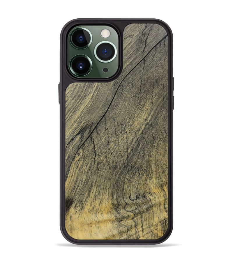 iPhone 13 Pro Max Wood+Resin Phone Case - Giuliana (Wood Burl, 717321)