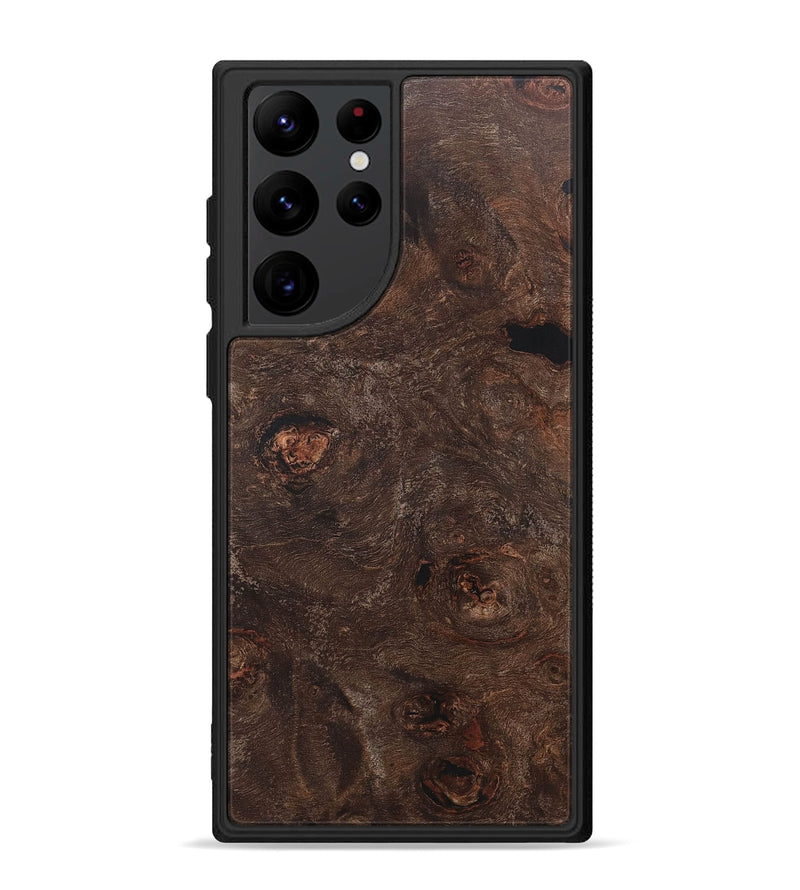 Galaxy S22 Ultra Wood+Resin Phone Case - Gwendolyn (Wood Burl, 717322)