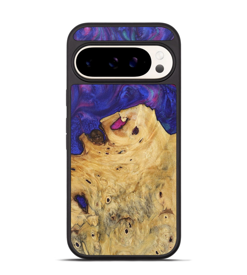 Pixel 9 Wood+Resin Phone Case - Brynn (Purple, 717336)