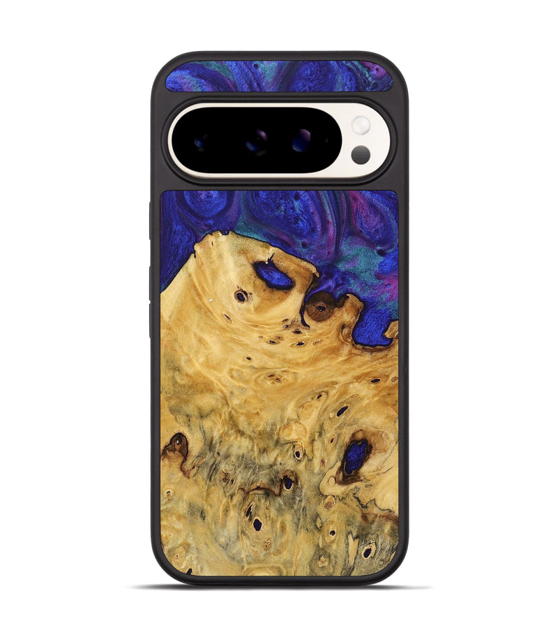 Pixel 9 Wood+Resin Phone Case - Ismael (Purple, 717337)