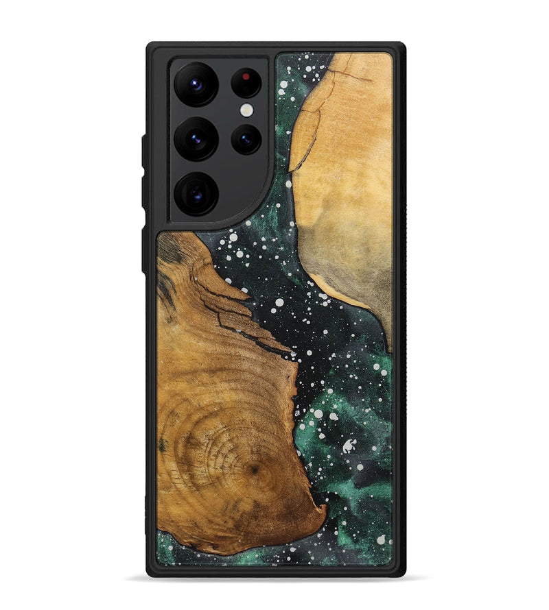 Galaxy S22 Ultra Wood+Resin Phone Case - Casey (Cosmos, 717347)