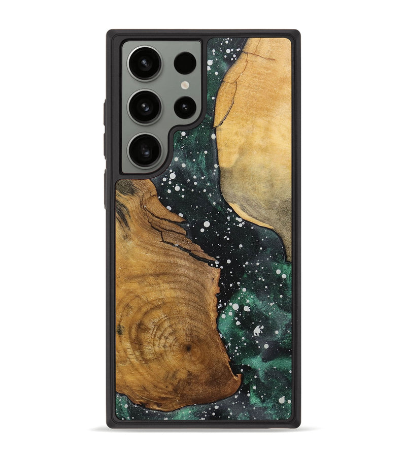 Galaxy S23 Ultra Wood+Resin Phone Case - Casey (Cosmos, 717347)