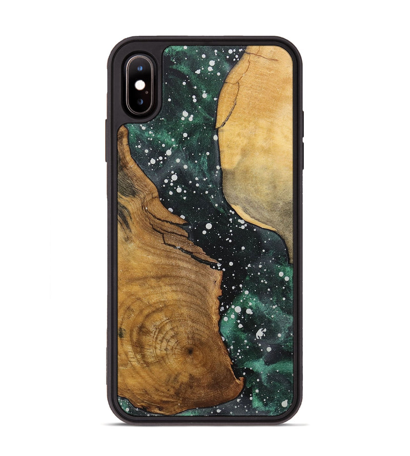 iPhone Xs Max Wood+Resin Phone Case - Casey (Cosmos, 717347)