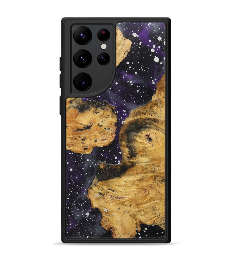 Galaxy S22 Ultra Wood+Resin Phone Case - Connie (Cosmos, 717349)