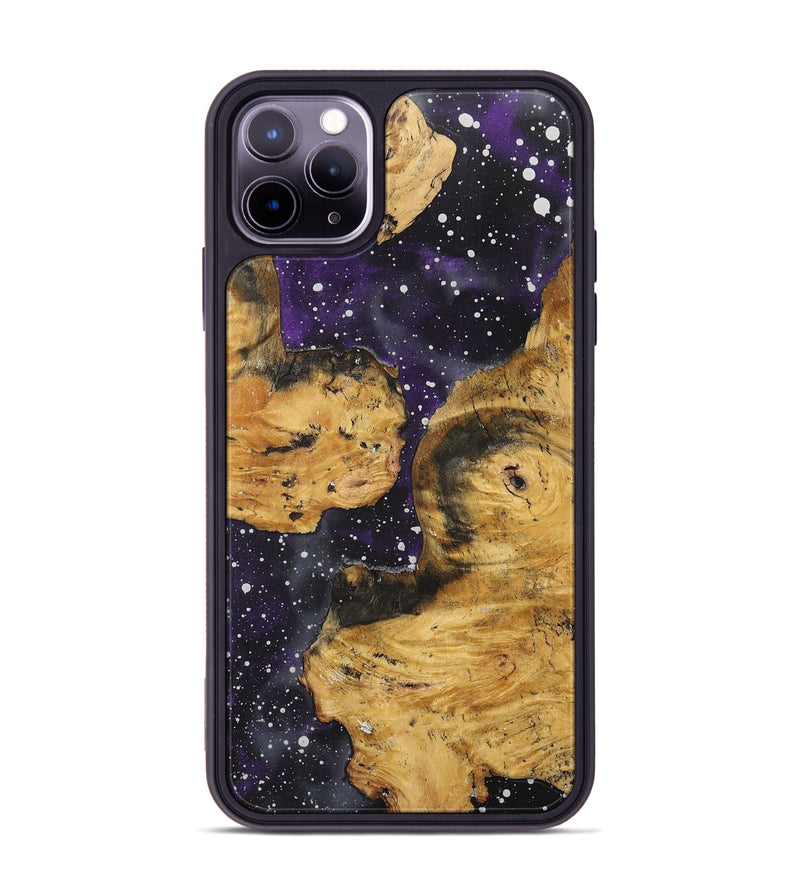 iPhone 11 Pro Max Wood+Resin Phone Case - Connie (Cosmos, 717349)